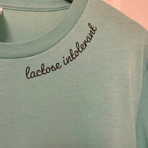 Women's T-shirt with Funny Collar - Size XL